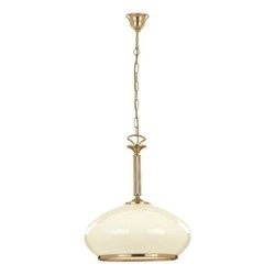 Lampa wisząca ALFA ASTORIA ZŁOTA 1xE27 40cm | 1321