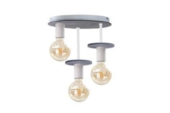 Lampa sufitowa 3xE27 SATURN GREY