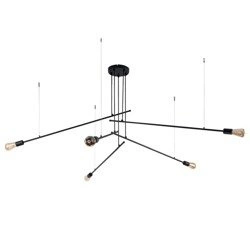 Lampa wisząca/ sufitowa do dużego salonu PILE V 9127