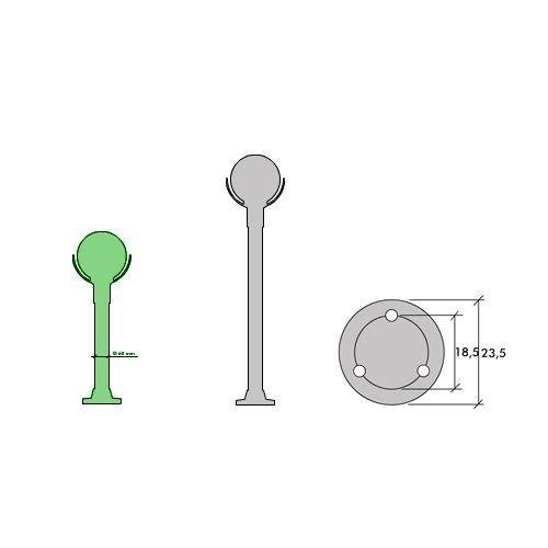 Kule z koszykiem 250 K 5002/2/KPO 250