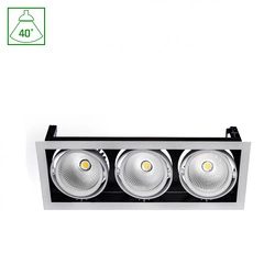 MODERN-DAY 3X1LED COB CITIZEN 40ST 230V 3X27W IP20 WW DOWNLIGHT + ZASILACZ & !!