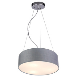 Lampa wisząca KIOTO 40 cm 31-67722, jasnoszara, 3x40W E27