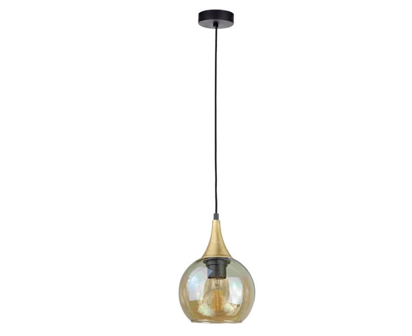 Lampa wisząca 1xE27 CALLISTO BLACK/GOLD