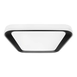 Plafon QUADRO BLACK, ML7929, biały/czarny, 38W LED