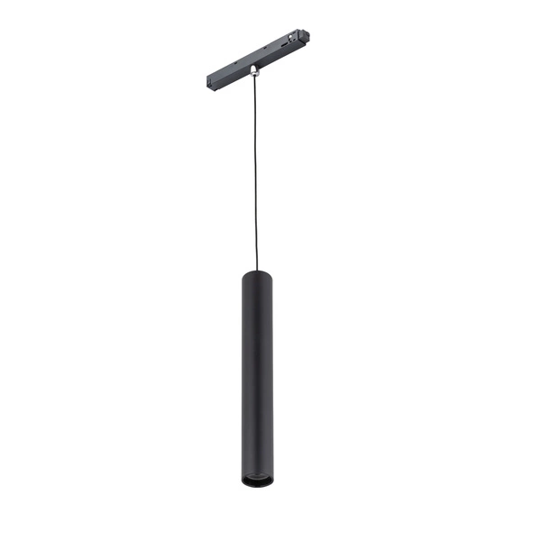 Lampa wisząca ROLLER LED śr. 4cm 9W 4000K do szynoprzewodów magnetycznych | czarny 10652