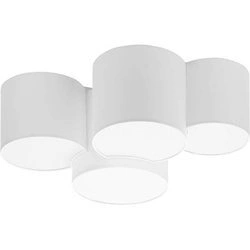 Nowoczesna lampa sufitowa MONA WHITE 3442 4xE27 3442