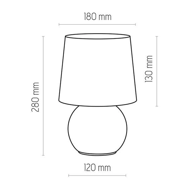 PICO LAMPKA NOCNA 1 PŁ CZARNA