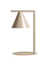 LAMPKA BIURKOWA FORM BEIGE E14 | Beżowy