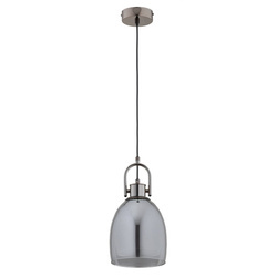 Lampa wisząca SODA śr. 18cm | grafitowy