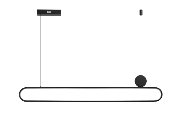 NICODEMO PENDANT CCT DIMM BK + REMOTE CONTROL