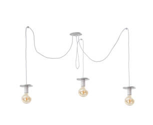 Lampa wisząca 3xE27 SATURN SILVER