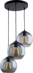 CUBUS GRAPHITE LAMPA WISZĄCA 3 PŁ KOŁO 2819