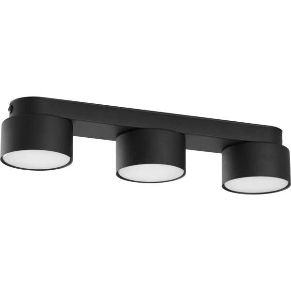 Nowoczesna lampa sufitowa SPACE BLACK 3400 3xGX53