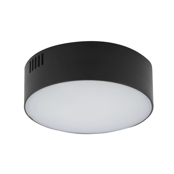 Plafon LID ROUND LED 11cm 15W barwa ciepła 3000K | czarny 10406