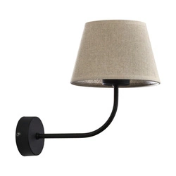 Stylowa lampa ścienna CHICAGO E27 60W dł. 30cm | beżowy 4186