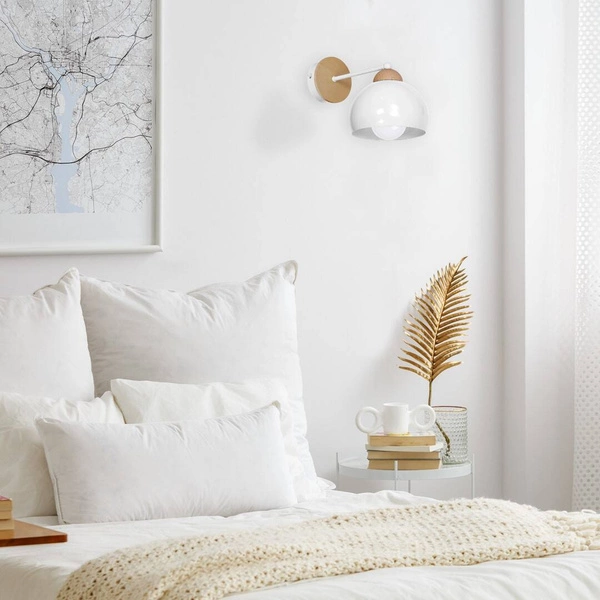 Kinkiet nowoczesny kula DAMA biały