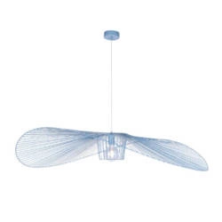 Stylowa lampa wisząca Kapelusz KP-21 szer. 115 cm |  niebieski