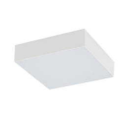 Plafon LID SQUARE LED 16cm 25W barwa ciepła 3000K | biały 10421