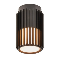 Lampa sufitowa ALUDRA E27 15W Aluminium | Seaside czarny