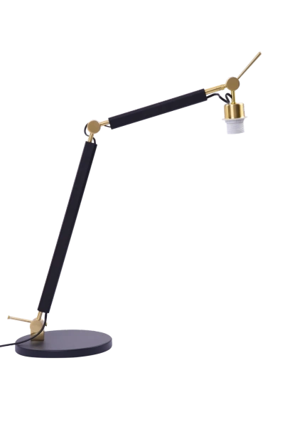 Azzardo ZYTA S TABLE LAMPBODY BK/GO 4188