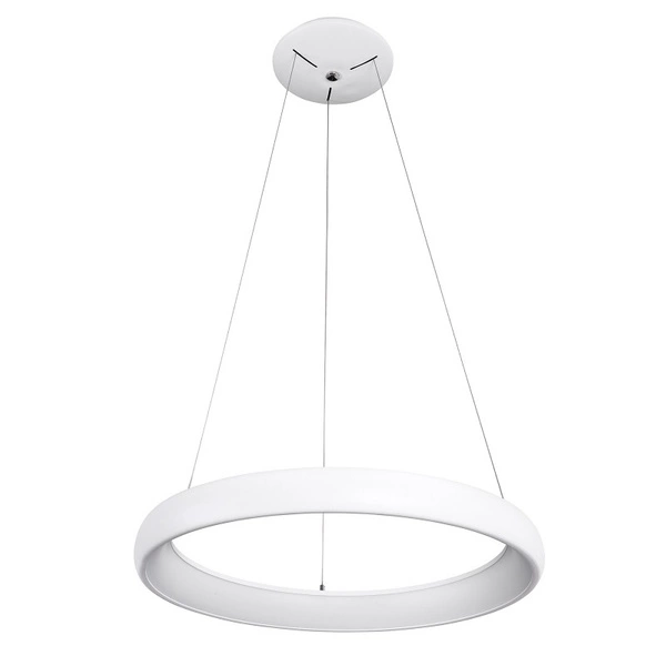 Lampa wisząca Alessia śr. 61cm 50W LED barwa ciepła 3000K | biały