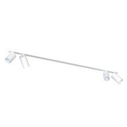 Lampa 4 punktowa podtynkowa MONO SURFACE IV szer. 118cm GU10 | biały