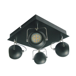 Lampa sufitowa TONY plafon 98-25036 czarna matowa 4xGU10 LED