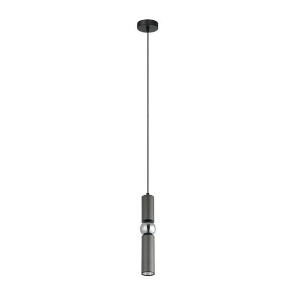 Lampa wisząca ISIDORA śr. 10cm GU10 | szary