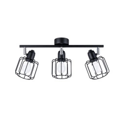 Lampa sufitowa BELUCI 3, czarny/chrom, 3x40W E14, SL.1116