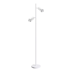 FLOWER WHITE CHROME LAMPA PODŁOGOWA 1xGU10