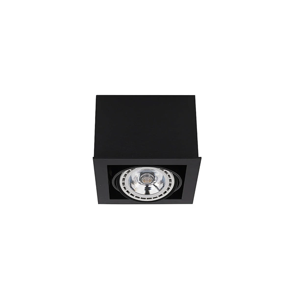 Lampa sufitowa BOX BLACK ES111 9495