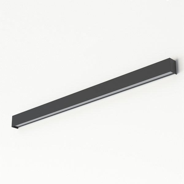 Kinkiet STRAIGHT WALL LED GRAPHITE L 122cm T8 22W barwa ciepła 3000K | grafit