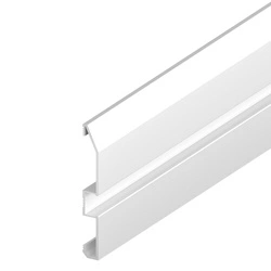 Profil LED P16-1 podłogowy 200cm cokół | do osłonek C1/C4/C13 | biały