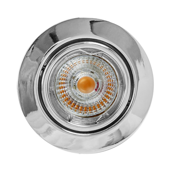 Ledsdream Round Lampa Sufitowa Incl.1xLED GU10 5W Chrom