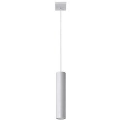 Lampa Wisząca LAGOS 1 Biała stal, GU10, 40W, SL.0323