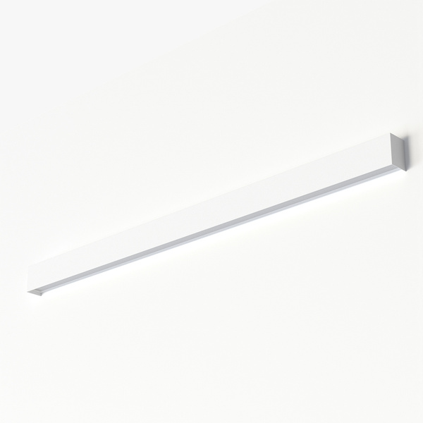 Kinkiet STRAIGHT WALL LED WHITE L 122cm T8 22W barwa ciepła 3000K | biały