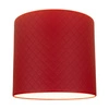 Abażur Cylinder E27 H0 Tkanina czerwona A0927