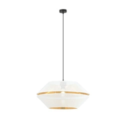 Lampa wisząca Emibig MALIA 1 Biały/GOLD 1184/1