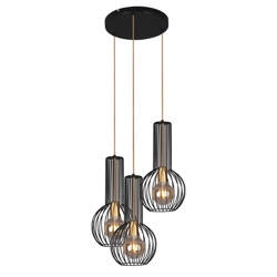 Lampa wisząca K-4522 z serii ARVI BLACK