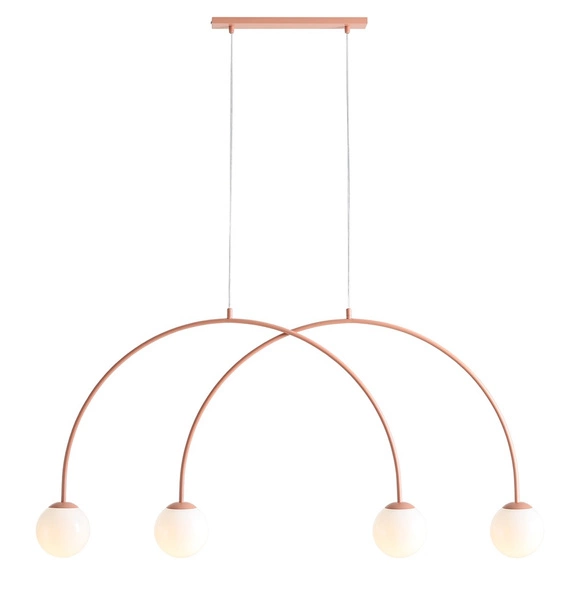 Aldex LAMPA WISZĄCA UNA 4 CORAL S 1116L11_S