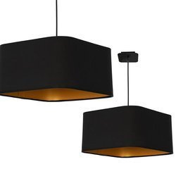 Lampa wisząca NAPOLI BLACK/GOLD 1xE27 ML6368