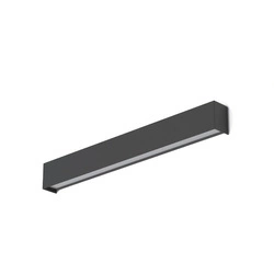 Kinkiet STRAIGHT WALL LED GRAPHITE S 62cm T8 11W barwa ciepła 3000K | grafit 7562