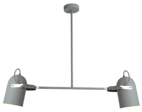 Lampa sufitowa GRAY 32-66510 szara 2x40W E14