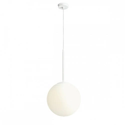 Lampa wisząca BOSSO MINI 1087XS, 20 cm, biała, 1x60W E27