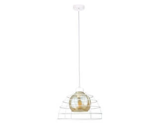 Lampa wisząca 1xE27 IDAGO NEW WHITE