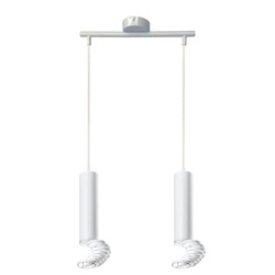 Lampa wisząca TUBA 32-78636, biała, 2x50W GU10