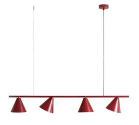 LAMPA WISZĄCA FORM 4 RED WINE | Czerwony