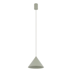 Lampa wisząca ZENITH S wys.130cm szer.20.5cm GU10 IP20 | Sage green 11488