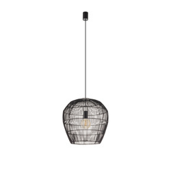 Lampa wisząca HAITI S śr. 43cm E27 | czarny