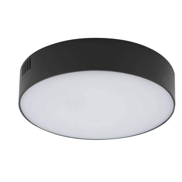 Plafon LID ROUND LED 16cm 25W barwa ciepła 3000K | czarny 10407